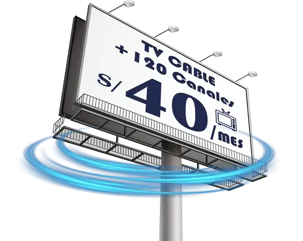 Banner de TV Cable